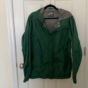 EMS green rain jacket!